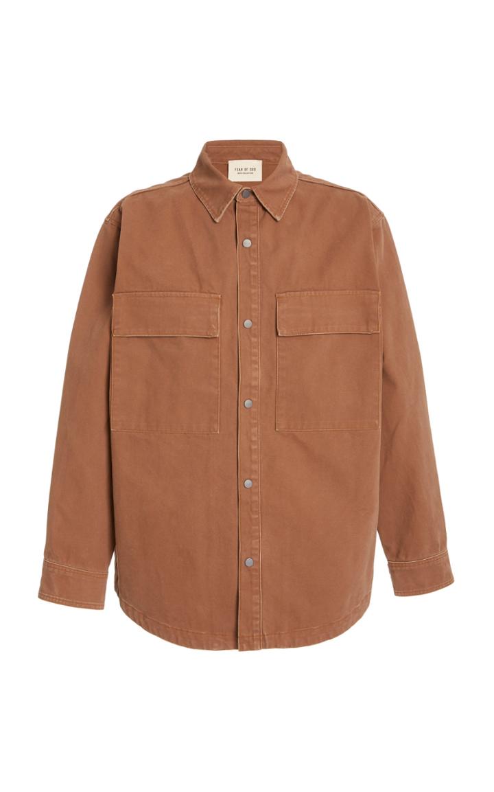 Fear Of God Canvas Shirt Jacket