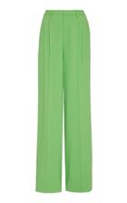 Ralph Lauren Winnifred Wool-blend High-rise Wide-leg Pants