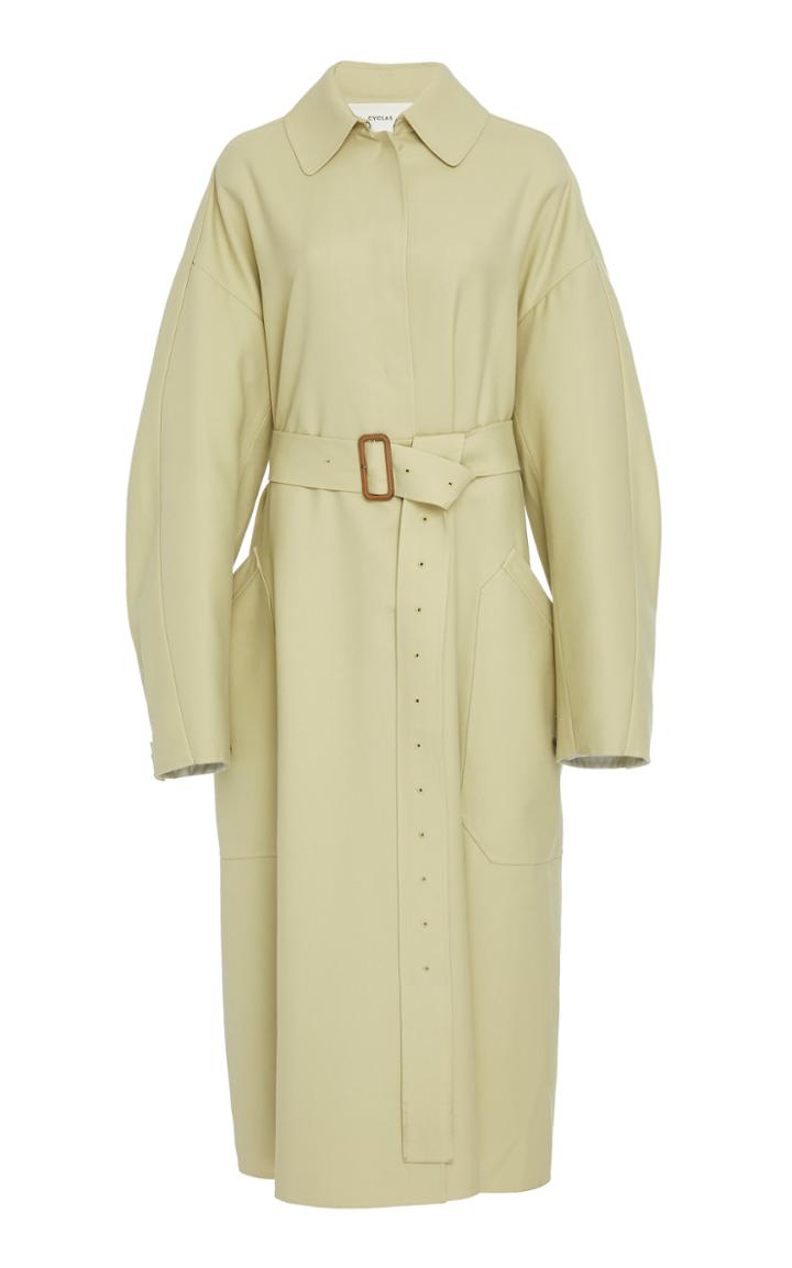 Cyclas Worsted Wool W-face Coat