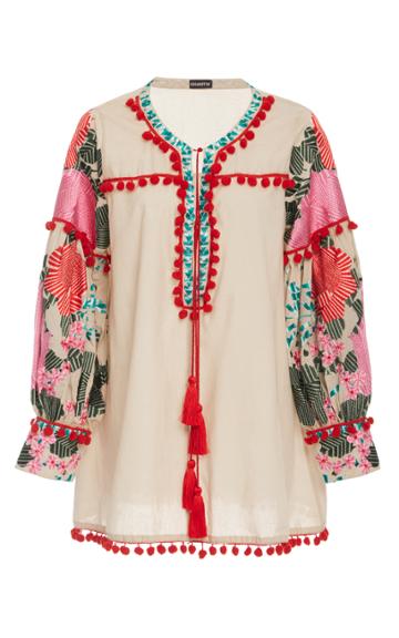 Chantik Ukrainian Rose Blouse