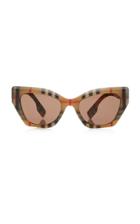 Burberry Vintage Check Butterfly Acetate Sunglasses