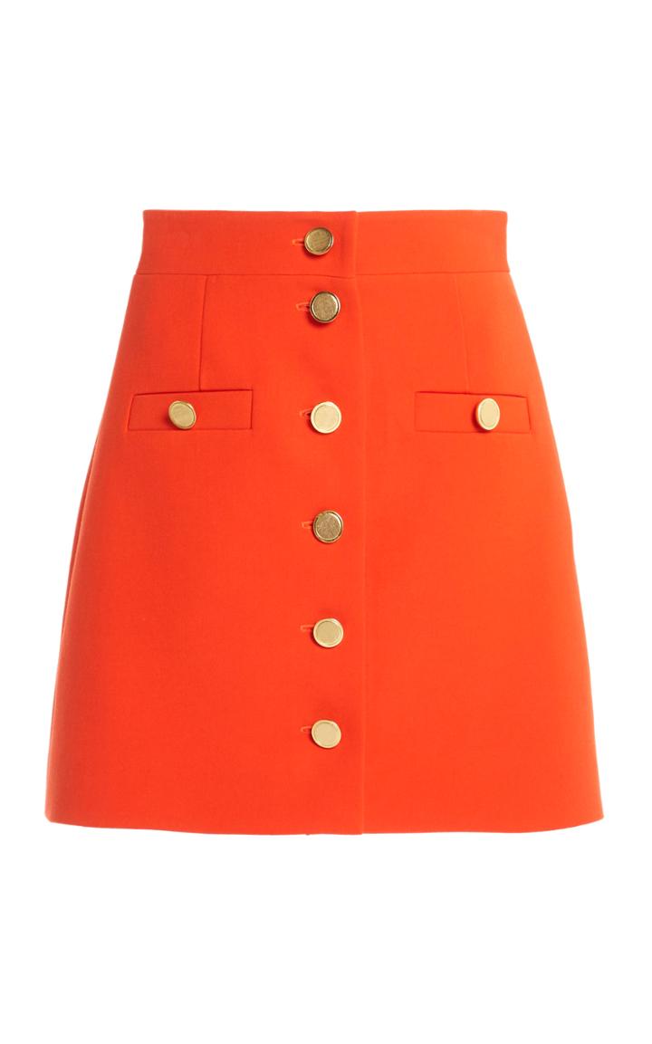 Moda Operandi George Keburia Button Down Mini Skirt