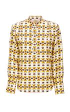 Moda Operandi La Doublej Portofino Printed Silk Shirt