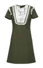 Giuseppe Di Morabito A-line Military Dress With Macram Insert