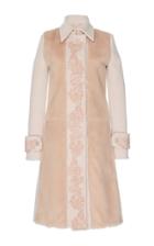 Zuhair Murad Mink Fur And Wool Coat