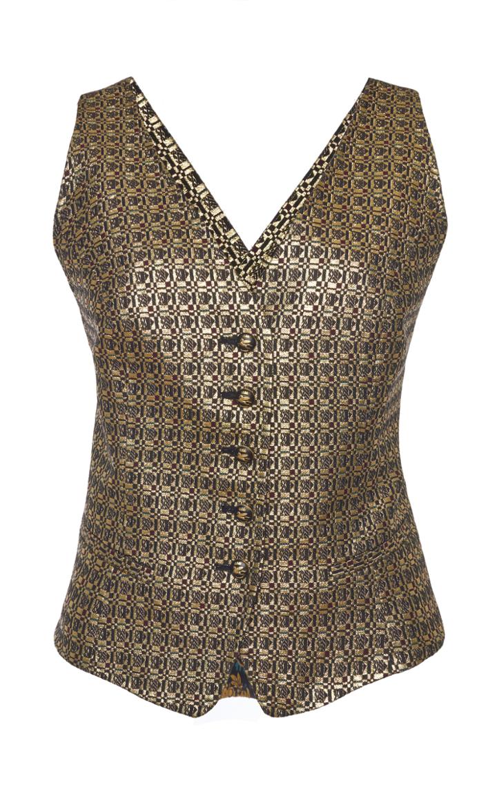 Moda Operandi Etro Metallic Racerback Vest