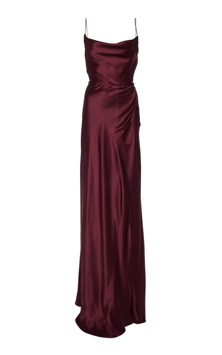Markarian Exclusive Dashwood Silk Wrap Gown
