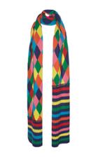 Mira Mikati Diamond Stitch Hand-knit Scarf