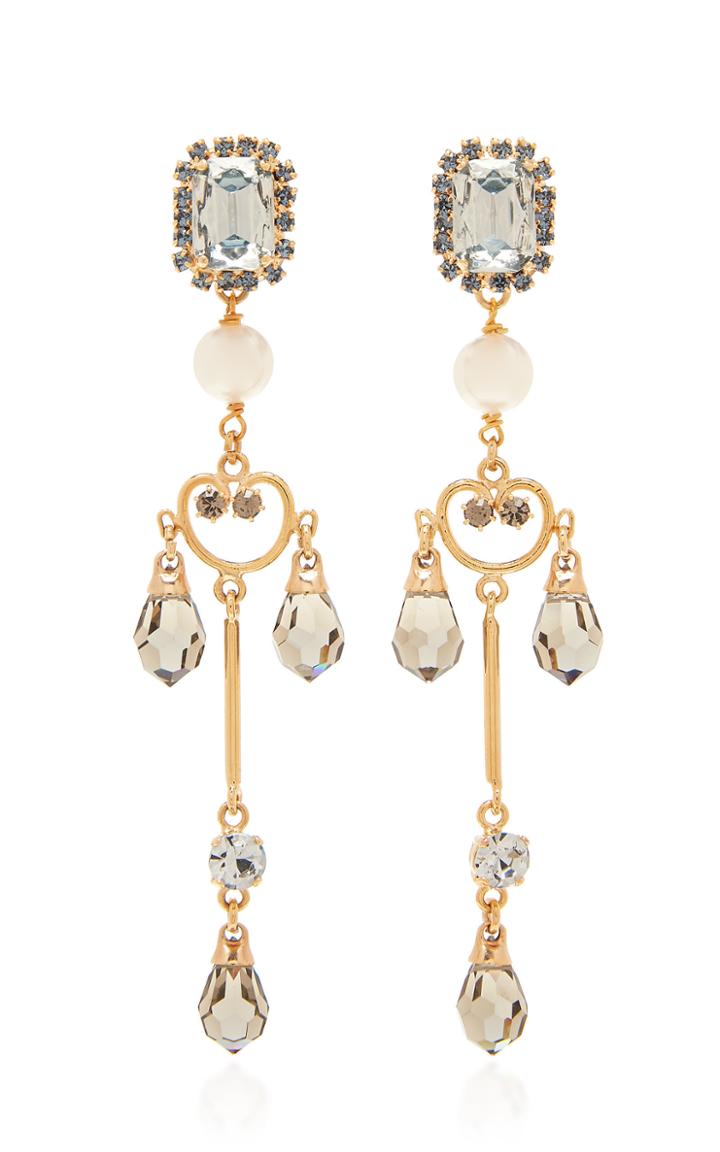 Erdem Lace Pendant Earrings