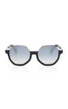 Emilio Pucci Sunglasses Contrast Frame Round Acetate Sunglasses