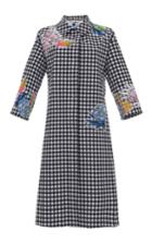 Blumarine Gingham Coat