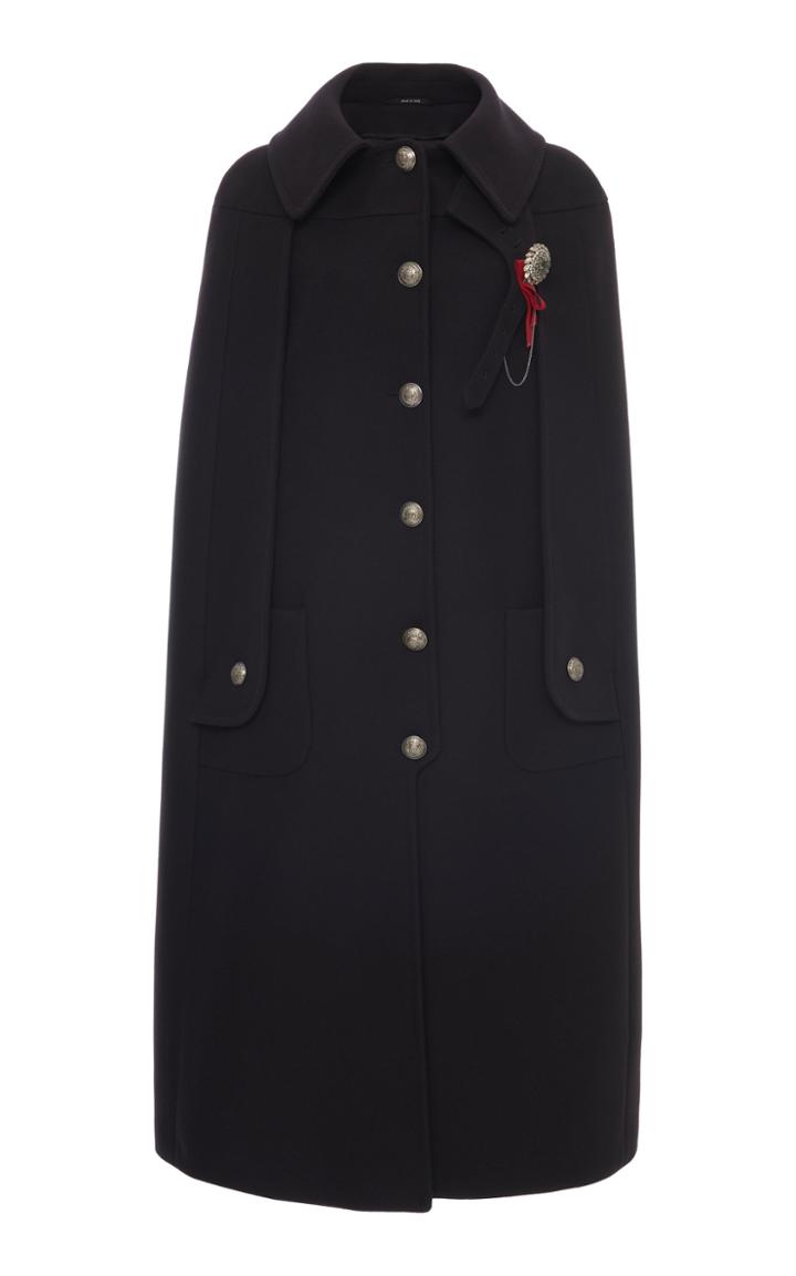 Maison Margiela Wool-blend Cape