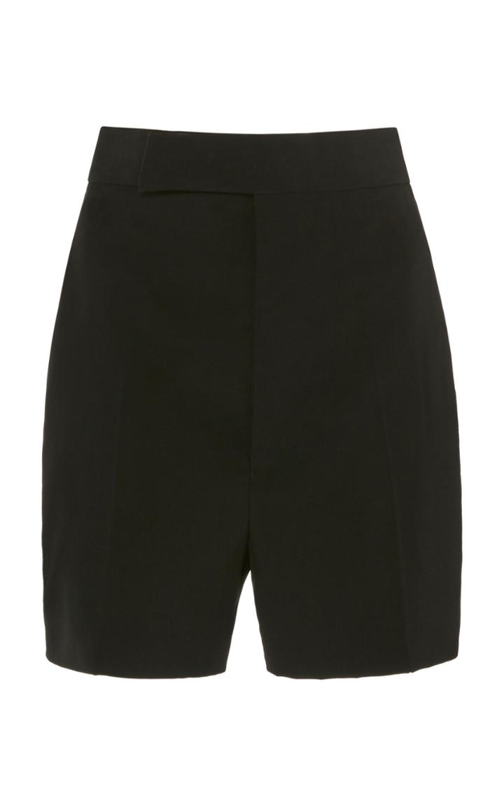 Moda Operandi Haider Ackermann High-rise Wool Shorts Size: 36