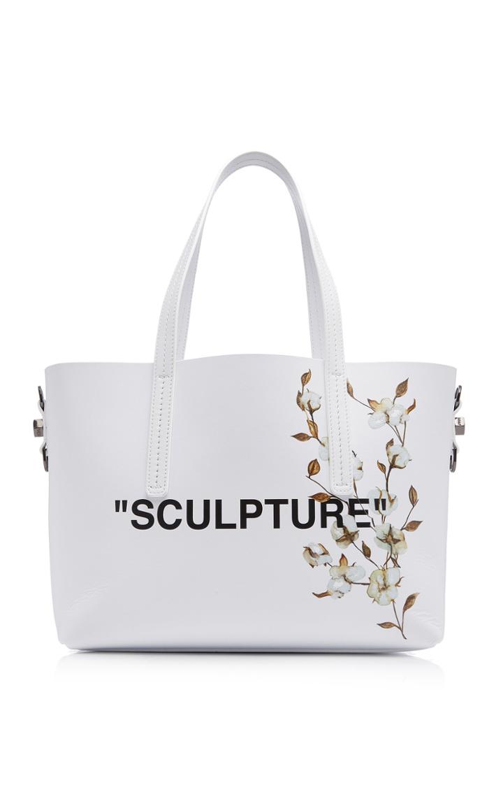 Off-white C/o Virgil Abloh Cotton Flower Shopper Bag