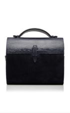Hunting Season Gigi Lizard And Suede Bag