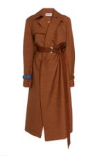 Partow Meadow Wool-silk Trench Coat