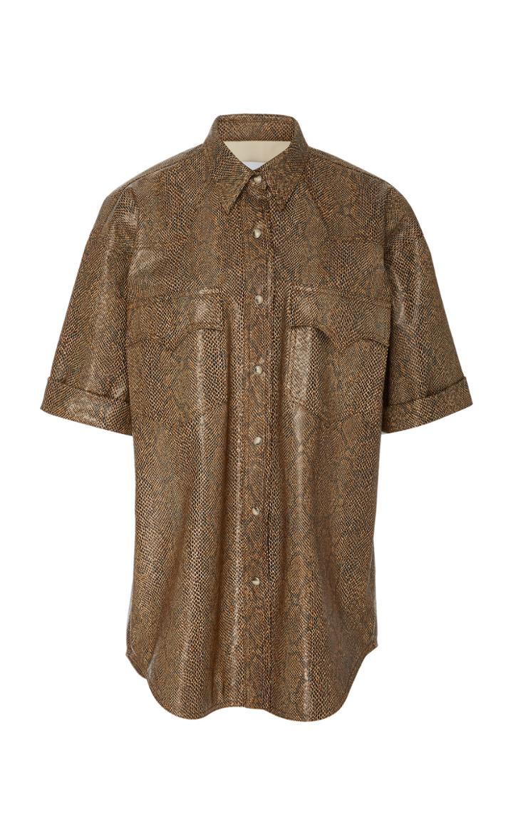 Nanushka Seymour Oversized Vinyl Top