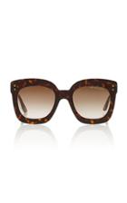 Bottega Veneta Sunglasses Tortoiseshell Square-frame Acetate Sunglasses