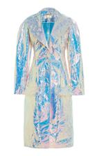 Moda Operandi Christian Siriano Oversized Vinyl Coat Size: 2