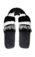 Lysa Lash Furs Striped Collar