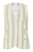 Noon By Noor Andy Silk Blend Striped Vest