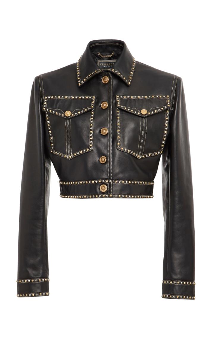 Versace Leather Jacket