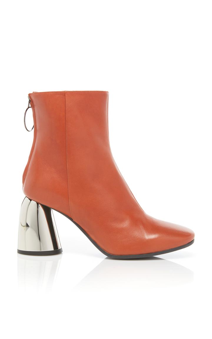Ellery Ring Metallic Heel Bootie