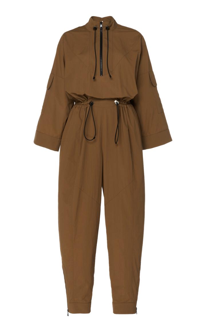 Moda Operandi Eron Norma Drawstring-detailed Jumpsuit Size: 34