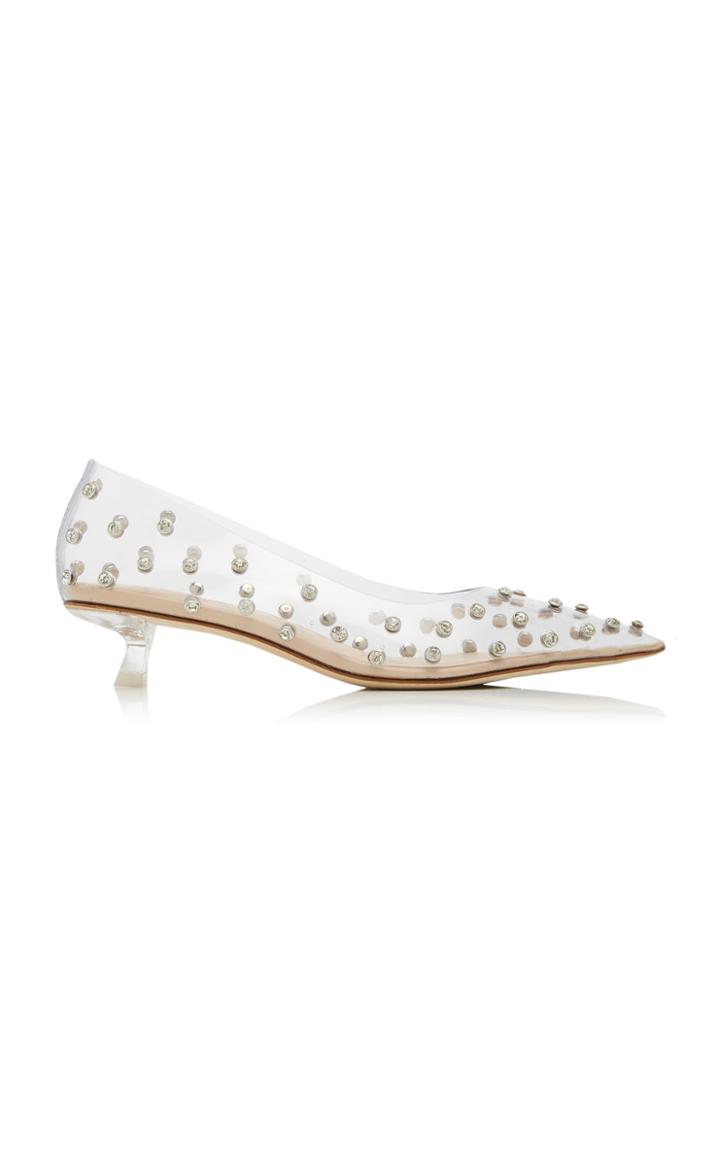 Cult Gaia Roxy Embellished Pvc Pumps