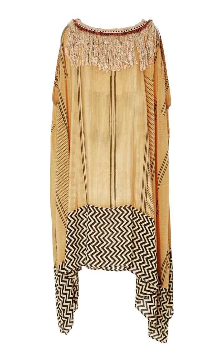 Volantis Inca Print Midi Dress