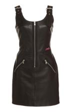 Heron Preston Zipper Tape Logo Mini Dress