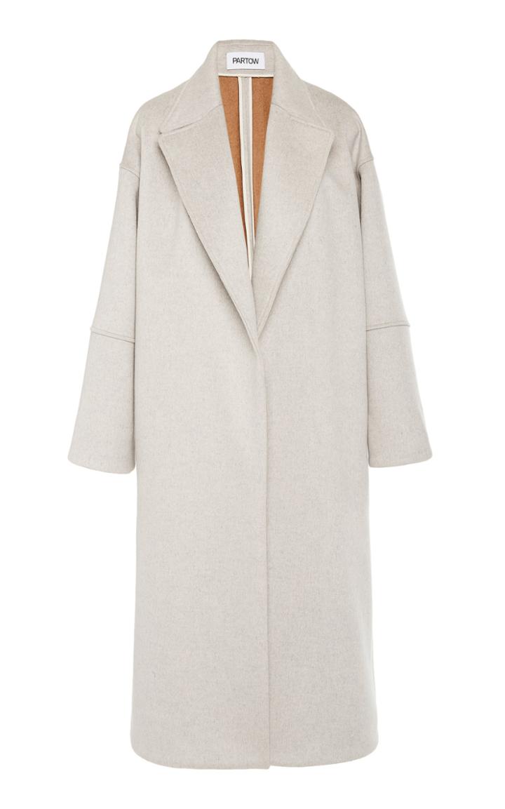 Partow Spencer Tailored Cashmere Coat