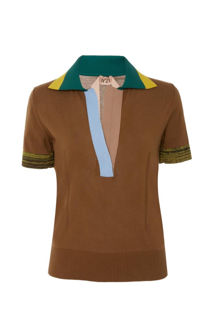 N 21 N&deg;21 Short Sleeve Polo