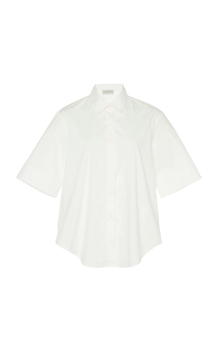 Moda Operandi Lee Mathews Alice Cotton-poplin Button-front Shirt Size: 1