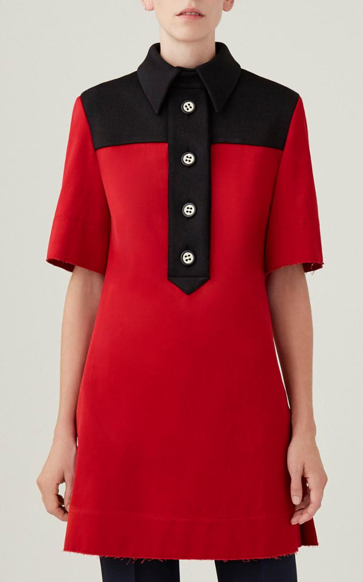 Moda Operandi Marina Moscone Silk-blend Knit Tunic Top