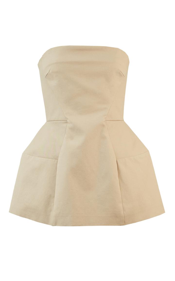 Lake Studio Strapless Cotton Top