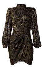 Moda Operandi Jonathan Simkhai Vita Devore Velvet Mini Wrap Dress