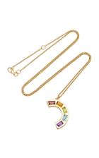 Brent Neale M'o Exclusive Large Deconstructed Rainbow Necklace