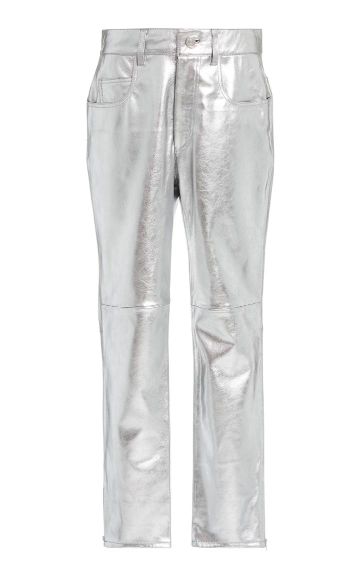 Isabel Marant Toile Wayne Leather Skinny Pants
