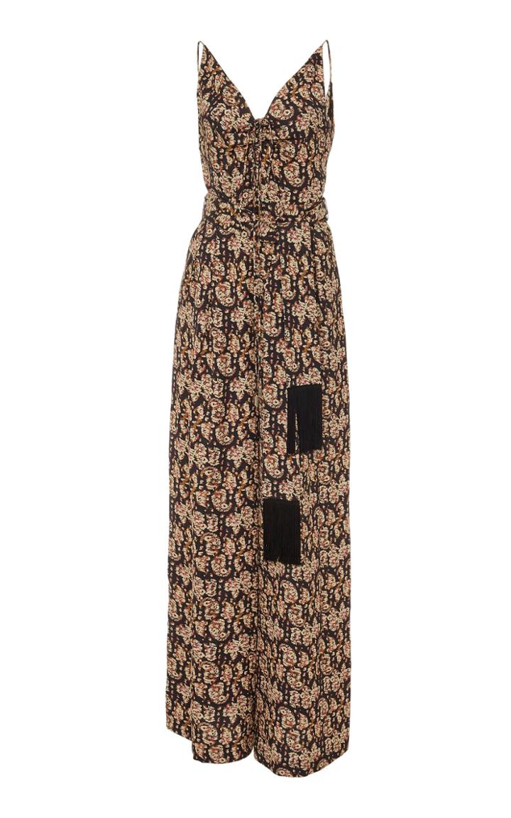 Moda Operandi Rebecca Vallance Josephine Belted Wide-leg Jumpsuit Size: 4
