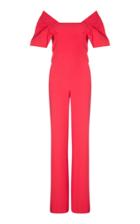 Safiyaa Magnolia Off-the-shoulder Jumpsuit