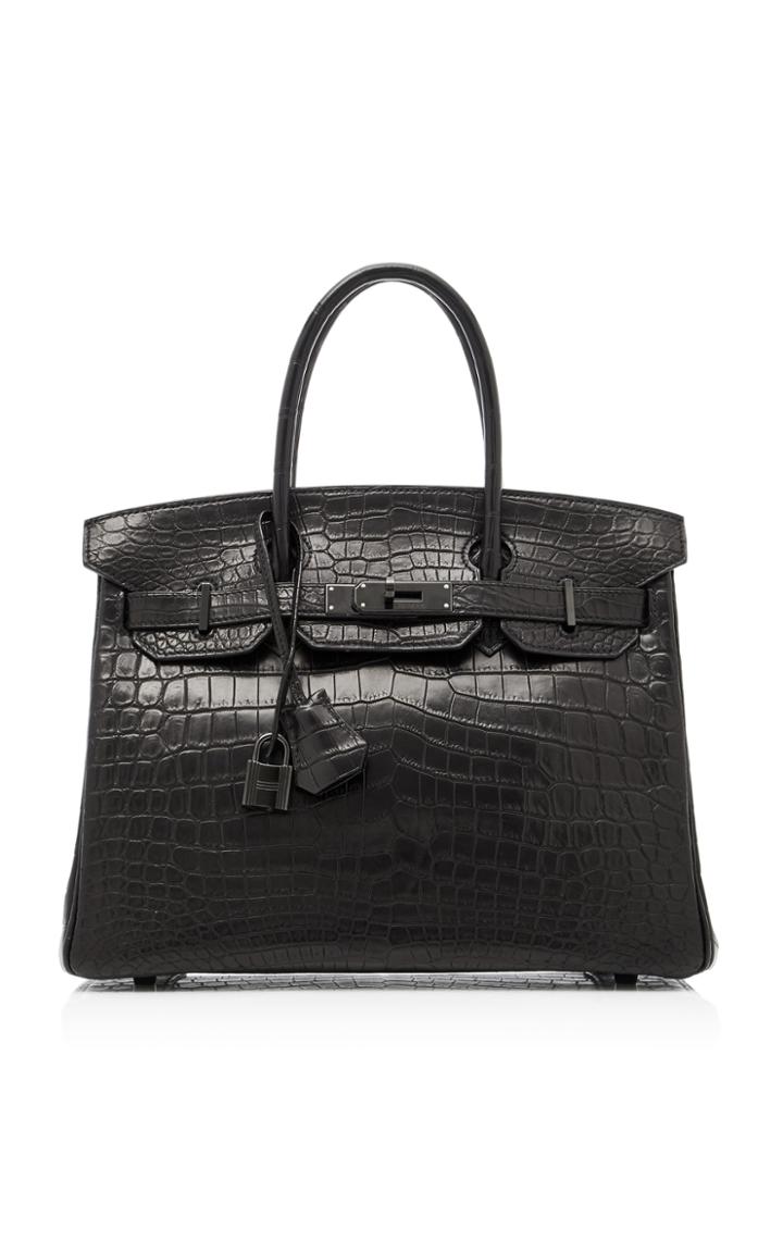 Heritage Auctions Special Collection Hermes 30cm So Black Niloticus Crocodile Birkin
