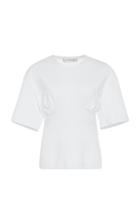 Christopher Esber Ruched Silk T-shirt