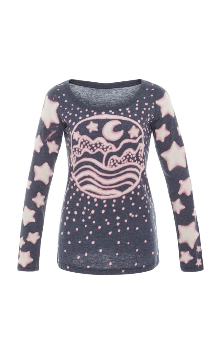 Anna Sui Moonshine Long Sleeve Shirt