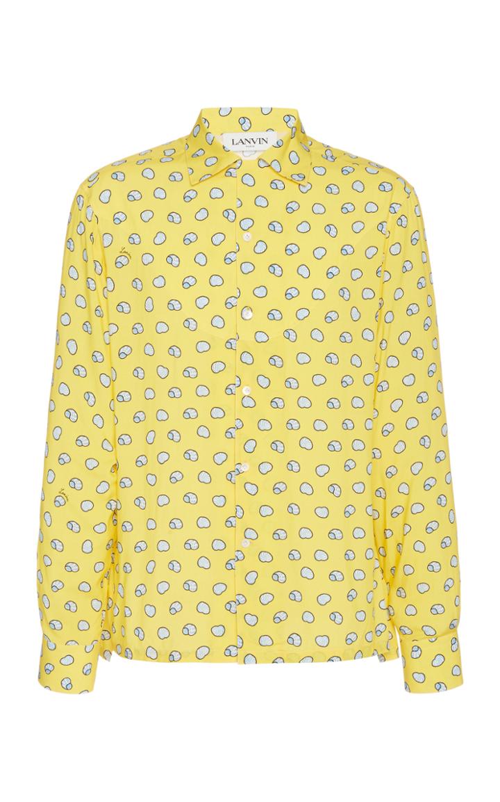 Lanvin Printed Viscose Shirt