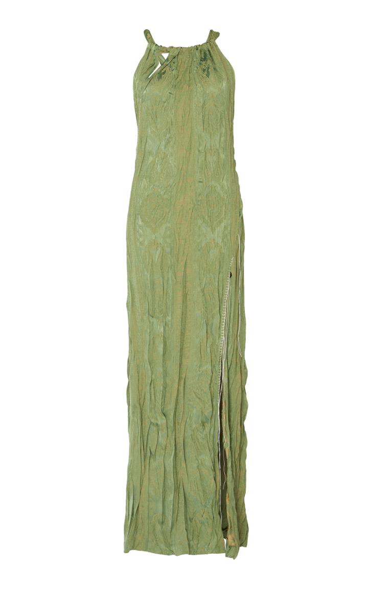 Acne Studios Drusilla Jacquard Midi Dress