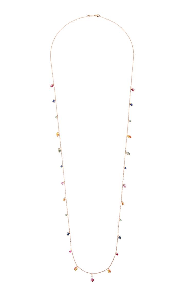 Suzanne Kalan Rainbow Drops Firework 36 Wrap Necklace