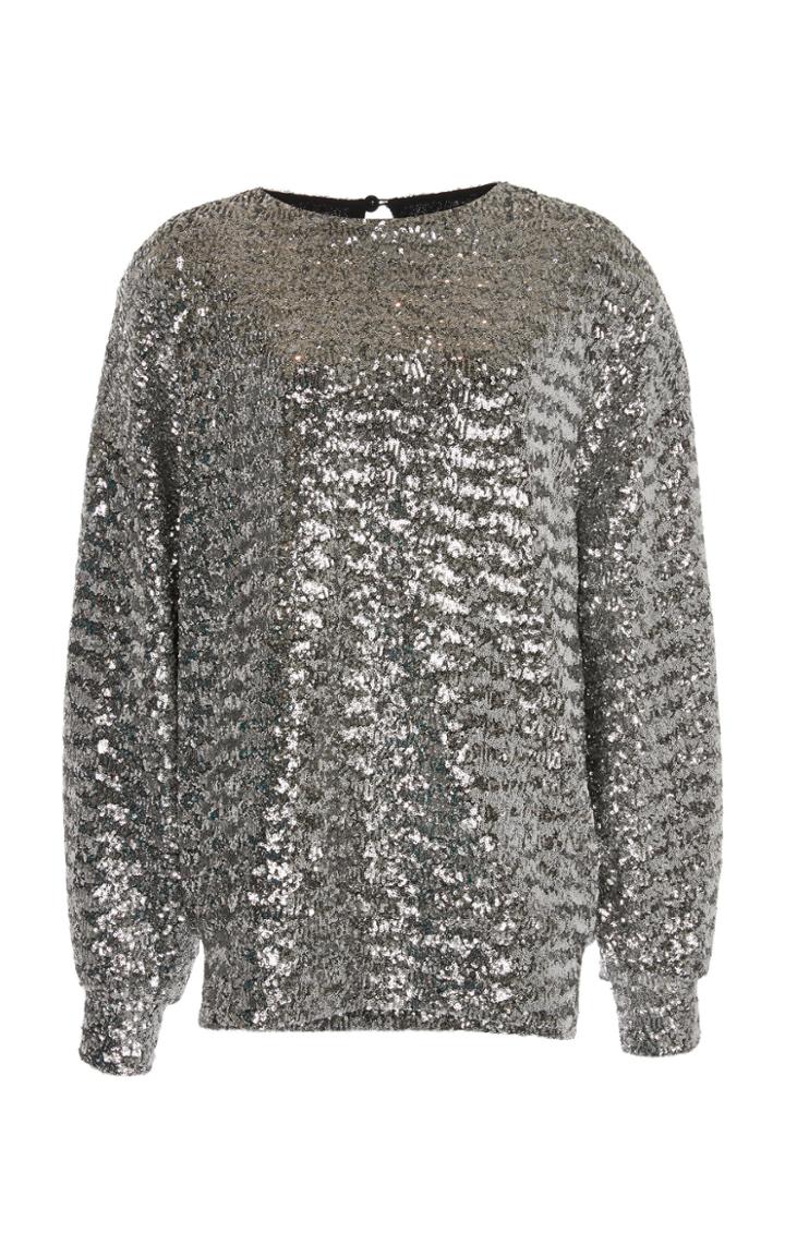 Isabel Marant Olivia Oversized Sequin Top