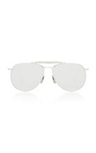 Thom Browne Mirrored Aviator Sunglasses