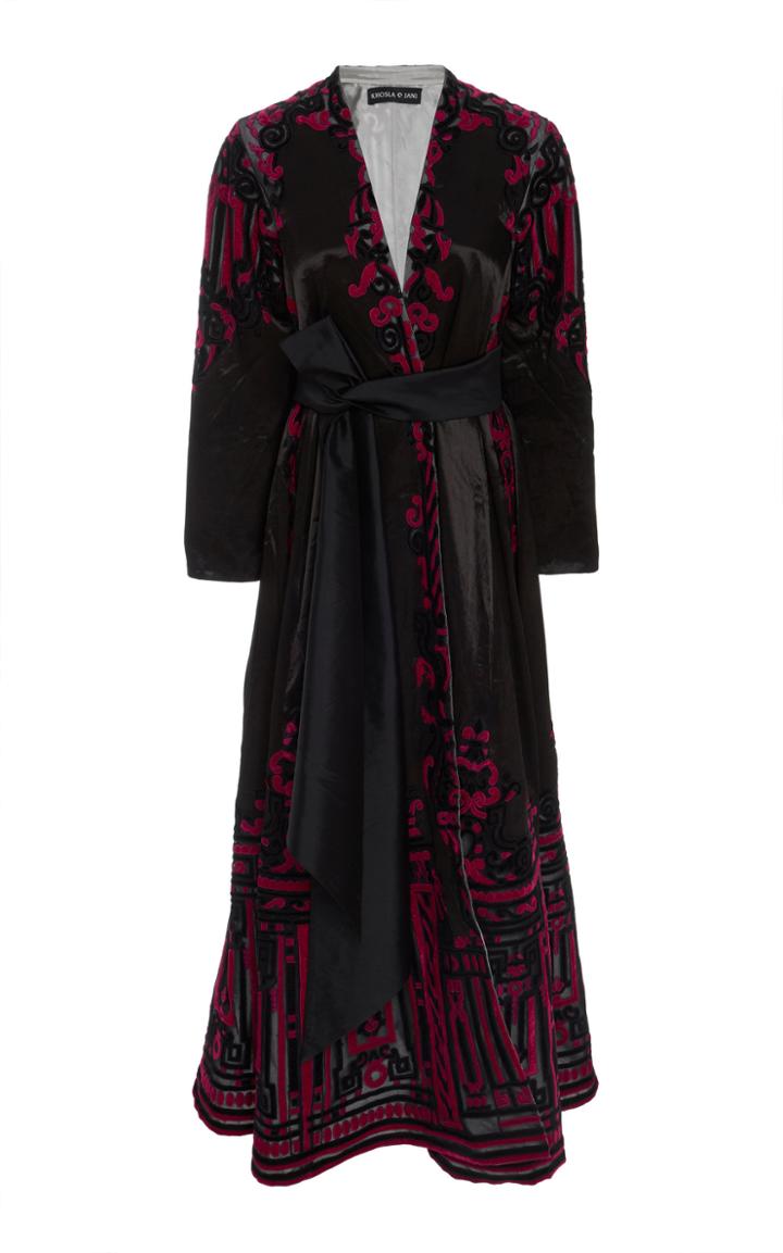 Khosla Jani Embroidered Architecture Coat